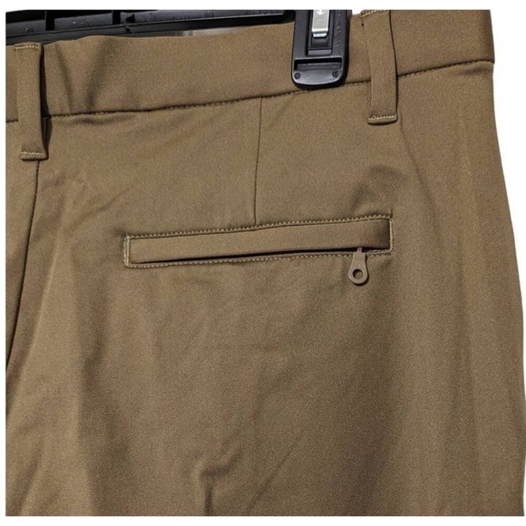 Quince Mens Brown Recycled Comfort Tech Slim Fit Chino Pants Size 32x34 - Picture 4 of 10